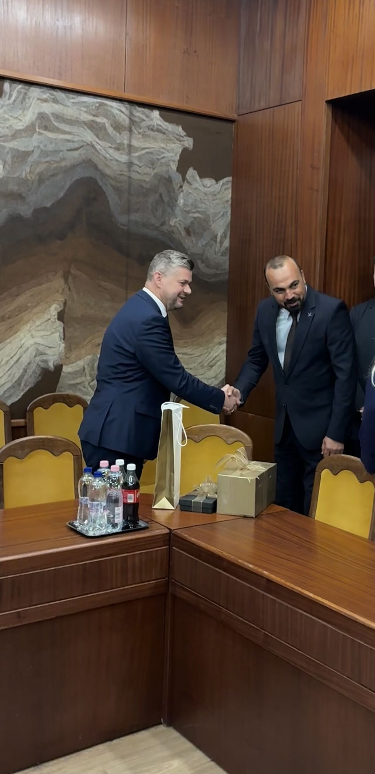 Meeting with the Mayor
