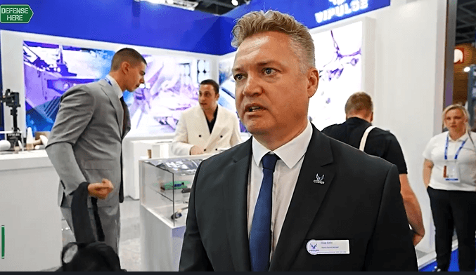 Interview at the Eurosatory
