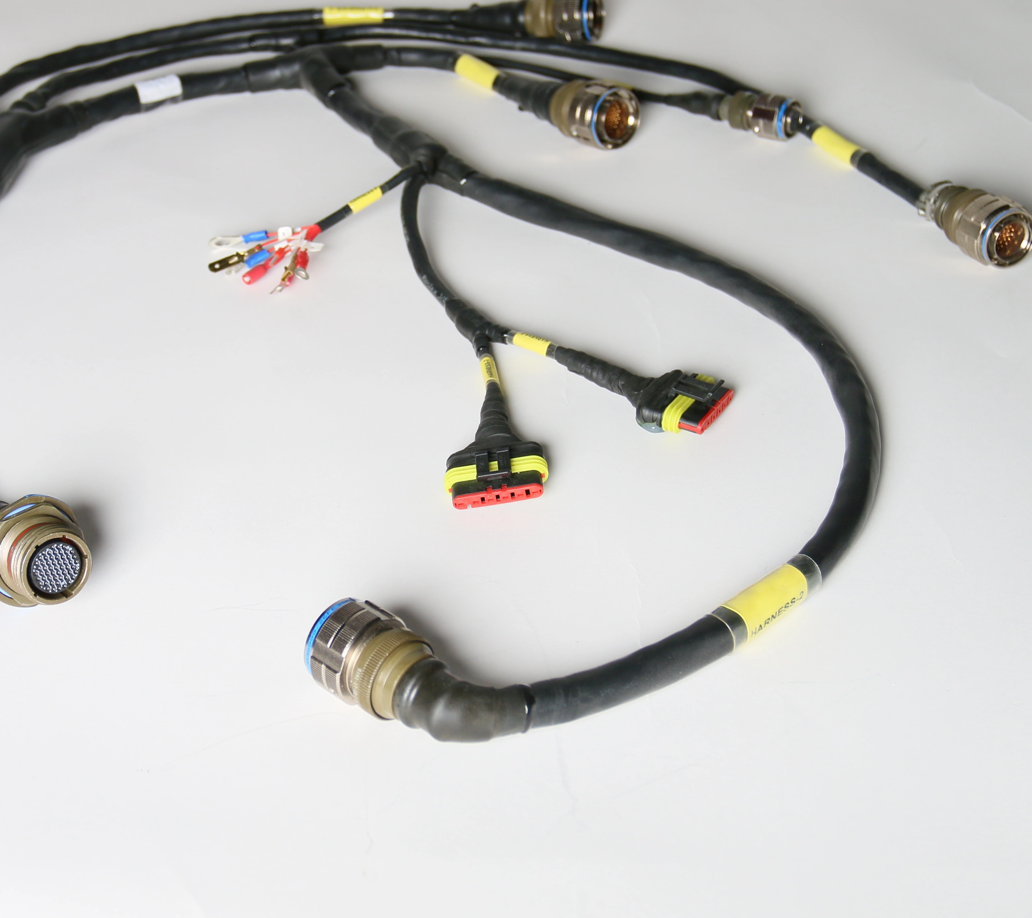 Designated wire harness production